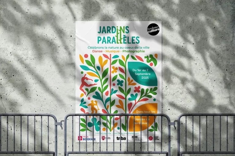 Mockup Jardins Parallèles par Audrey Boussarie, designer ui Bordeaux